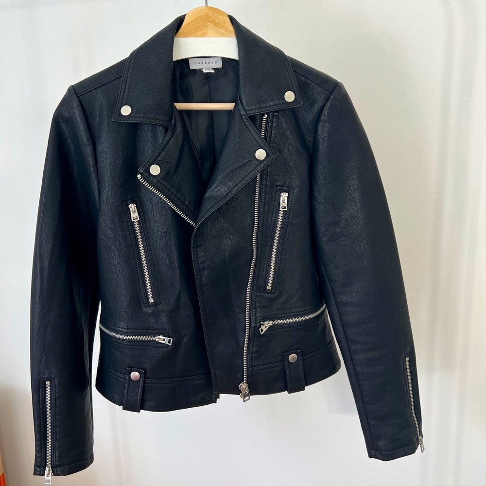 Topshop Biker Jacket, size 6